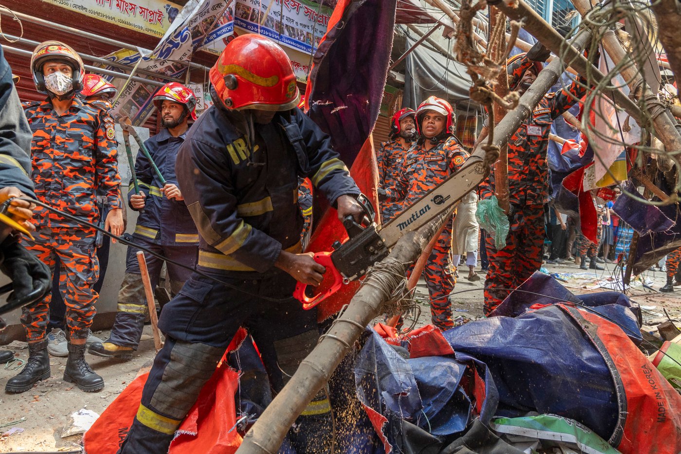 At least five killed in Bangladesh earthquake.