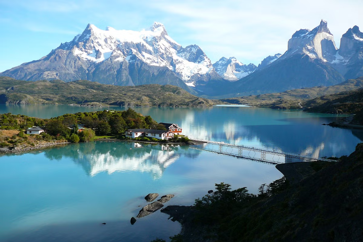 British woman among four tourists killed in blizzard at nature reserve in Chile.