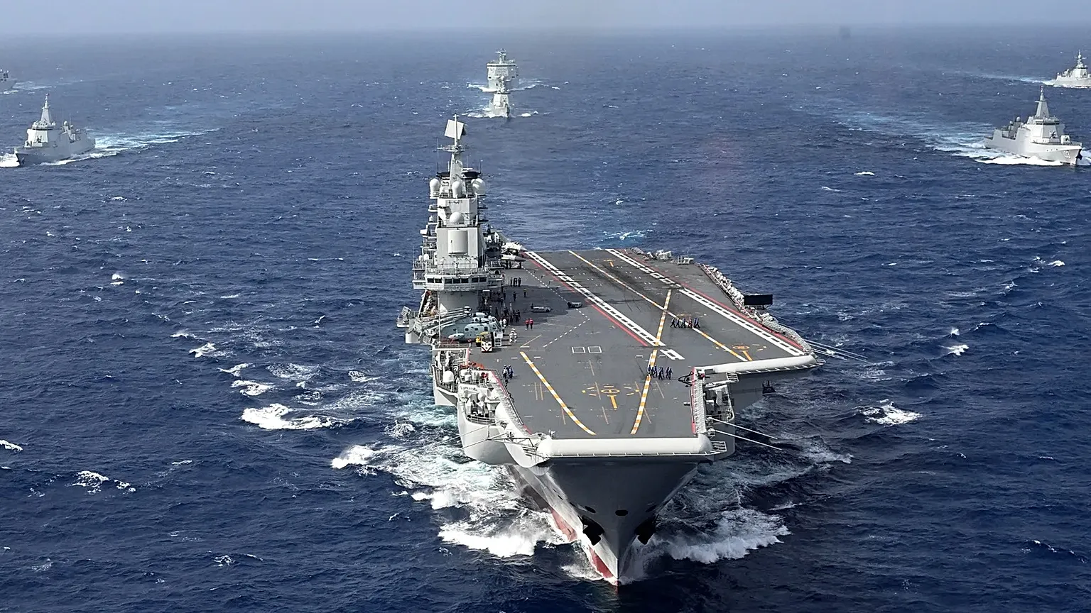 China holds military drills around Taiwan as warning to 'separatist forces'.