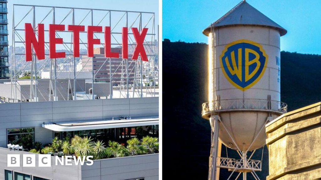 Netflix to buy Warner Bros film and streaming businesses for $72bn.