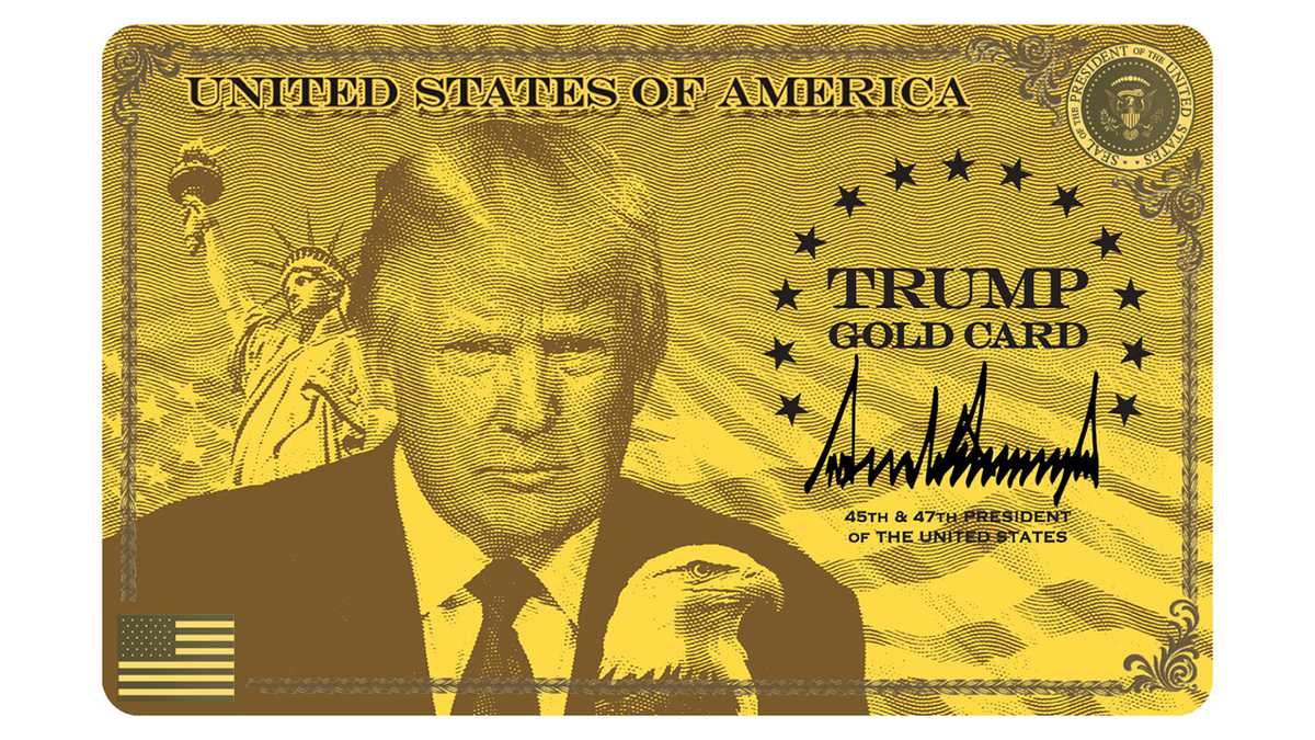 Trump launches gold card for expedited visas with a $1m price tag.