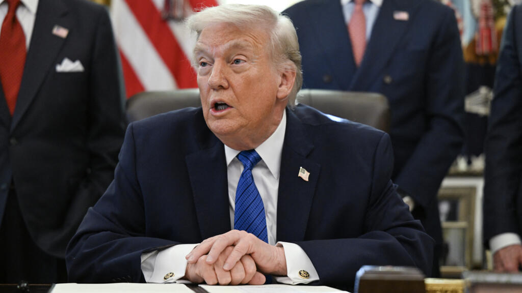 Iran wants to make deal rather than face military action, Trump says.