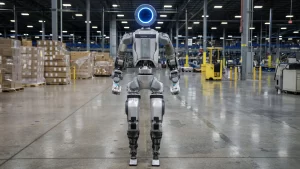 Car giant Hyundai to use human-like robots in factories.