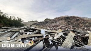 One dead, dozens trapped after giant landfill collapses in Philippines.