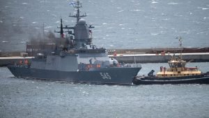 Russia joins China, Iran for naval drills off South Africa.