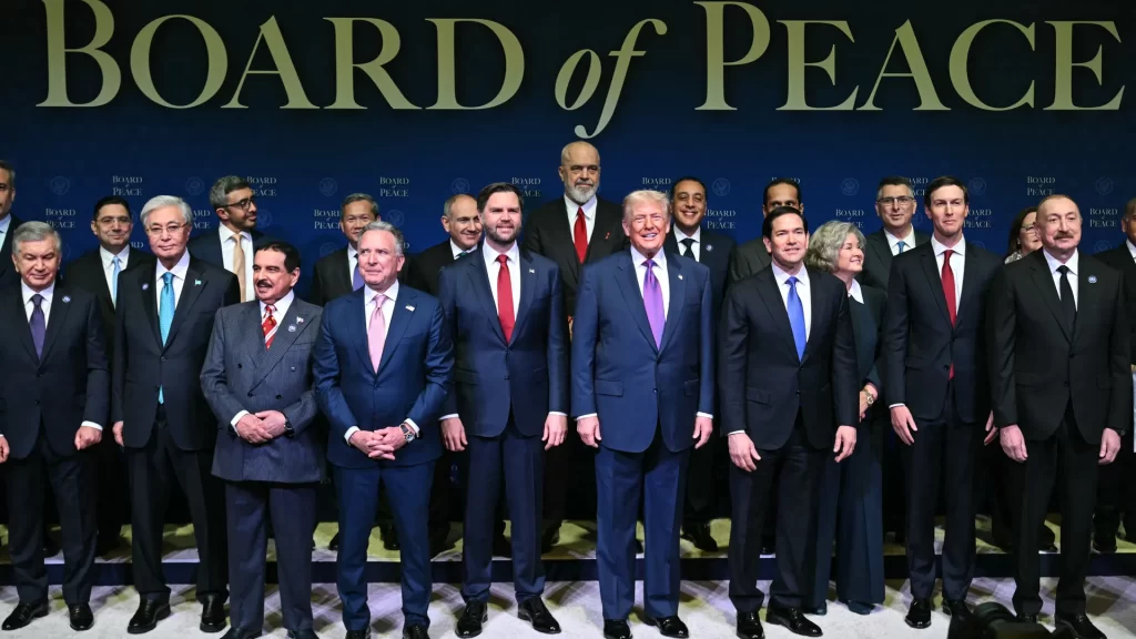 Trump leads first Board of Peace meeting as Hamas tightens grip in Gaza .