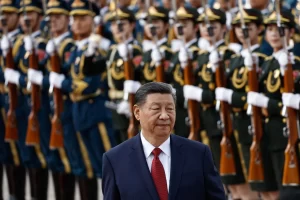 China removes nine military officials ahead of key political meeting.