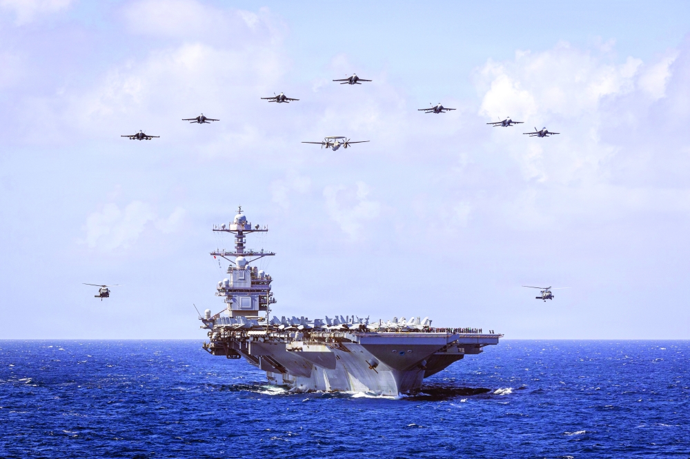 US deploying another aircraft carrier to ME.