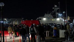 15 migrants die in boat collision off Greek island.