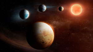 Astronomers puzzle over ‘inside out’ planetary system.