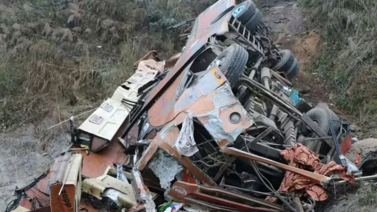 UK tourist, 18 others killed in Nepal bus crash.
