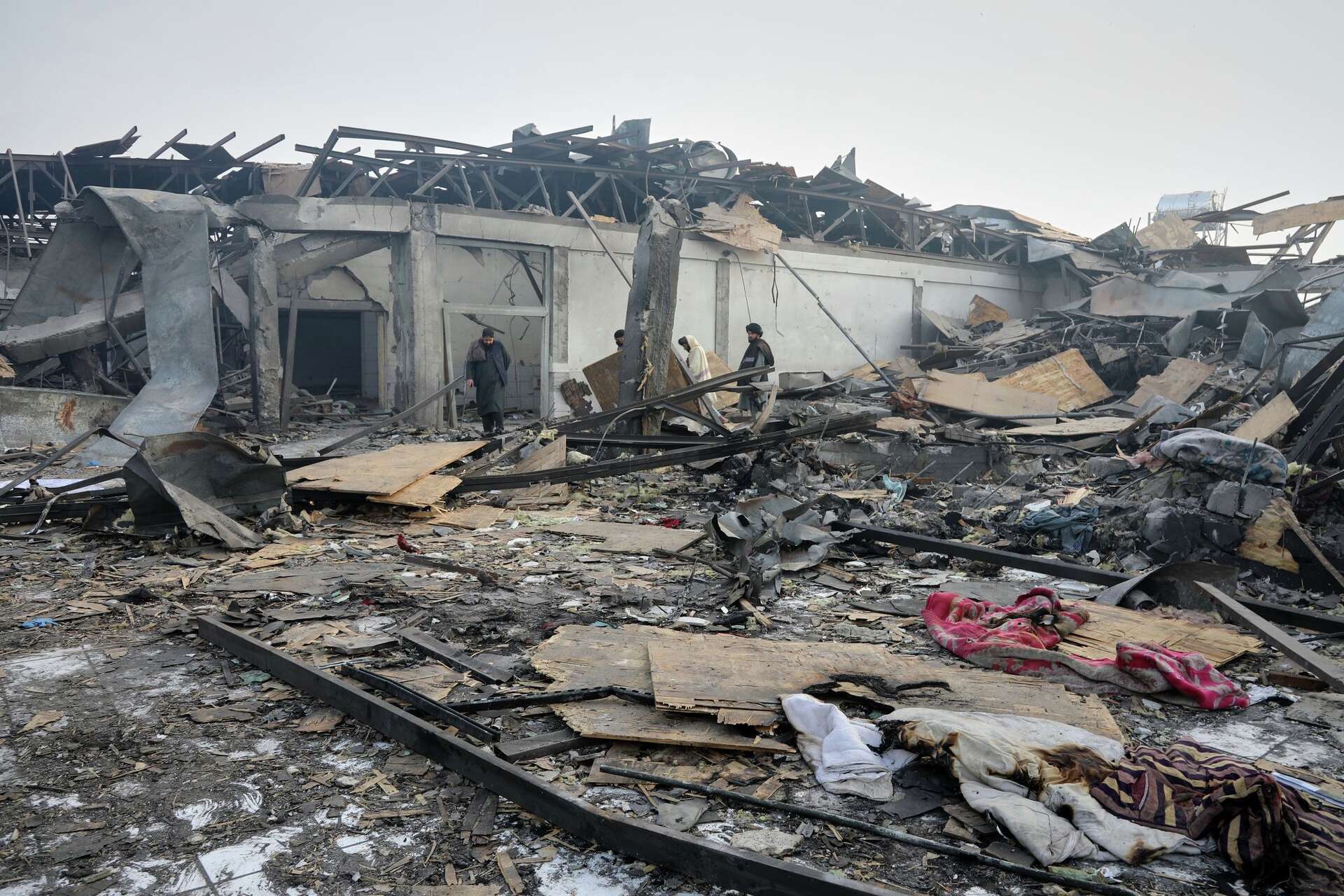 Pakistan blamed after air strike on Kabul rehab centre kills at least 100.