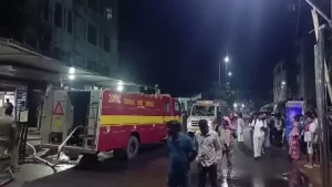 Ten killed in fire at India hospital intensive care unit.