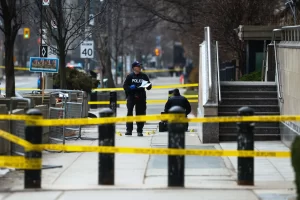Canada police investigate after shots fired at US consulate in Toronto.