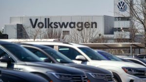 Volkswagen to cut 50,000 jobs as profits drop.
