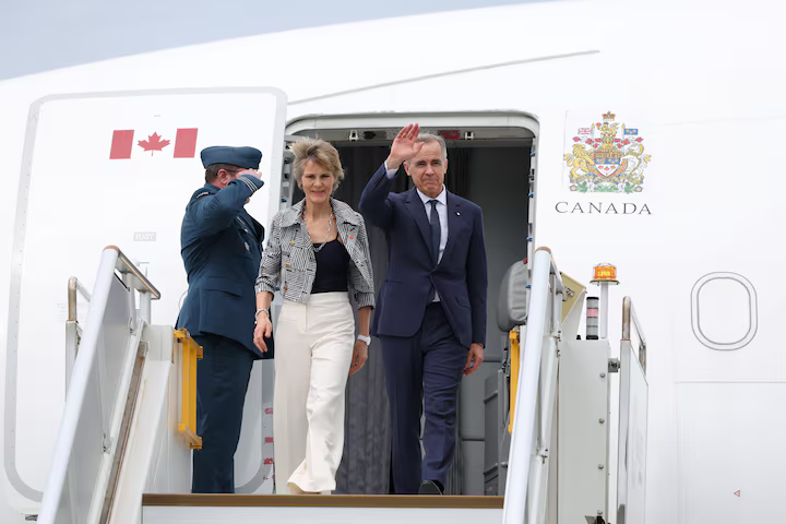 Canada's Carney arrives in Australia for meeting of 'middle powers'.