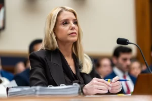 Trump removes US Attorney General Pam Bondi.