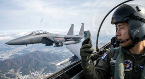 S. Korean fighter pilot fined for mid-air photos that caused crash.