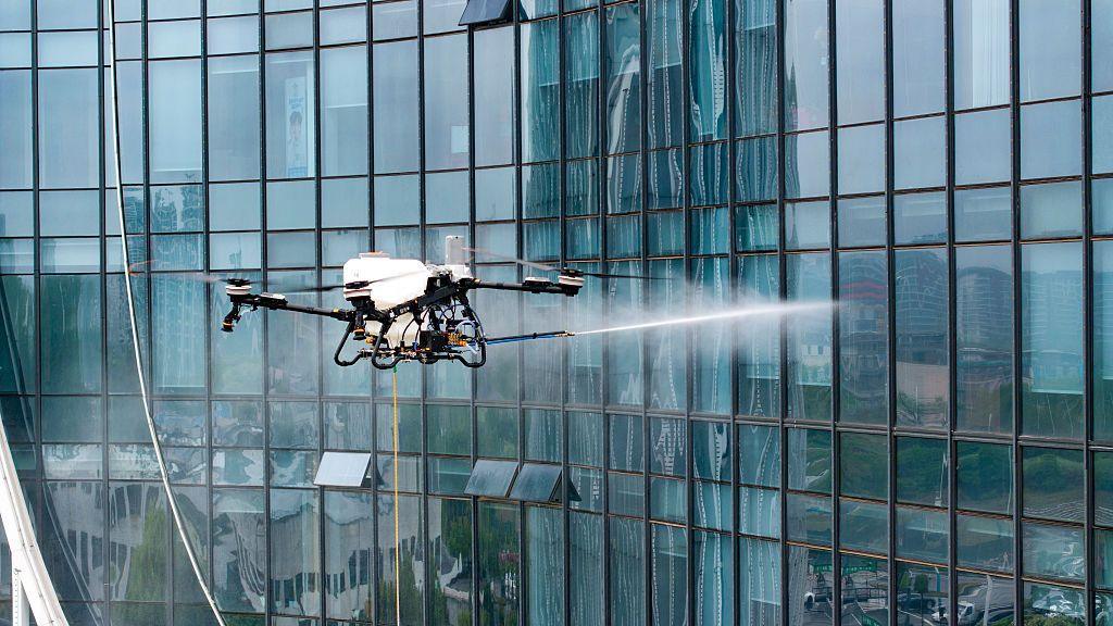 Drones are a common sight in some Chinese cities.