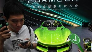 Chinese EVs, flying cars take centre stage at world’s biggest auto show.