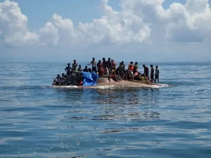 250 missing after migrant boat sinks in Indian Ocean.