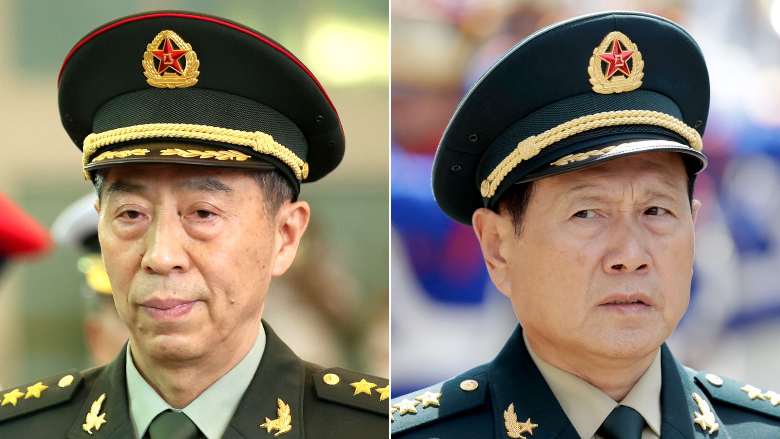 China announces suspended death sentences for former defence ministers.
