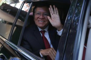 Cambodia's former opposition leader receives royal pardon for 27-year sentence.