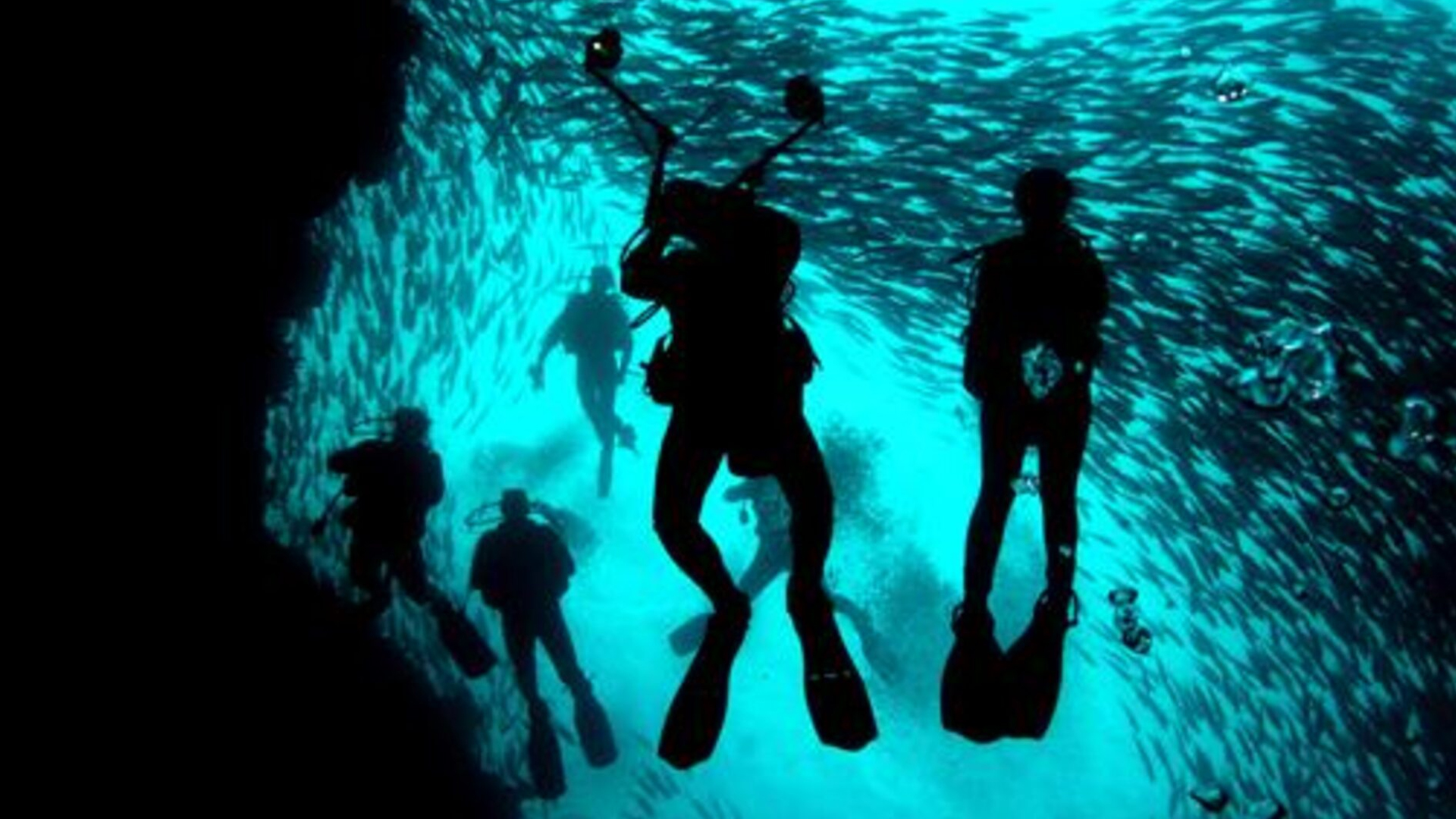 Five Italians die during cave dive in Maldives.