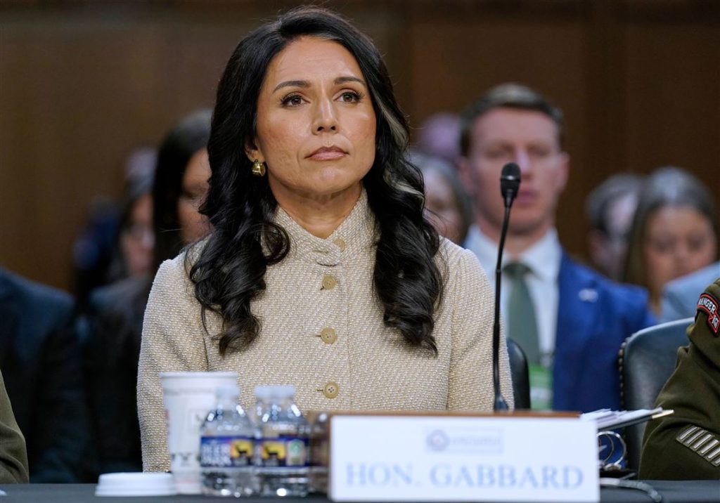 Tulsi Gabbard to resign as US director of national intelligence.