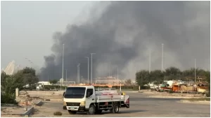 US strikes Iranian fast boats as Iran attacks UAE oil facility.
