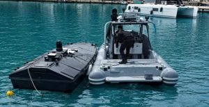 Greece conducts controlled blast of mystery naval drone explosives.