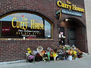 The alleged attack took place outside a restaurant in Owen Sound.