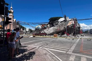 At least 35 dead after major earthquake strikes southern Philippines.