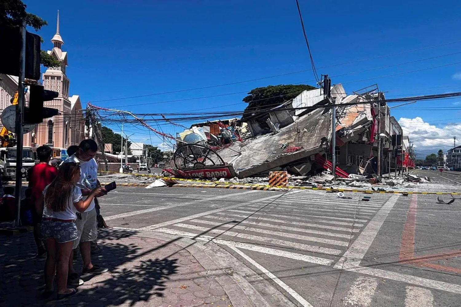 At least 35 dead after major earthquake strikes southern Philippines.