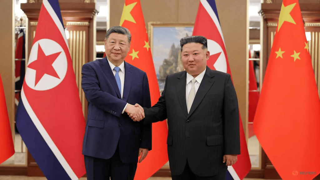 China's Xi hails deeper understanding at end of North Korea summit.