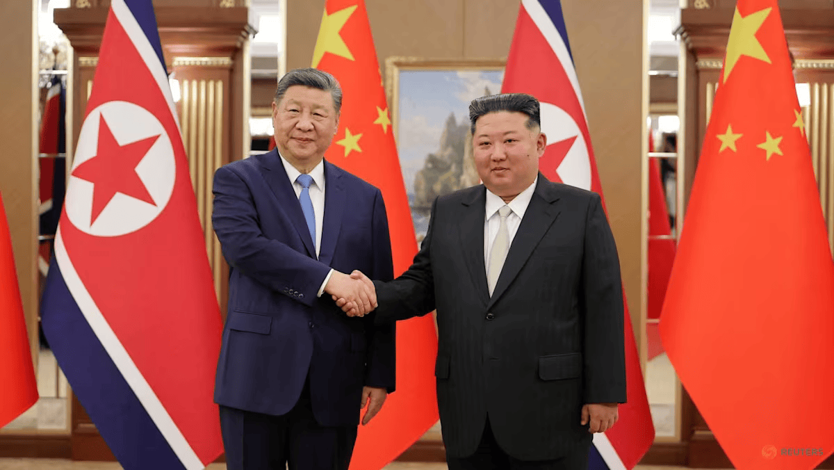 China's Xi hails deeper understanding at end of North Korea summit.