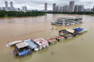 17 killed as deadly storms buffet China; over 130,000 evacuated.