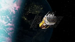 NASA Artist's impression of the Swift observatory which was built to study the cosmos.