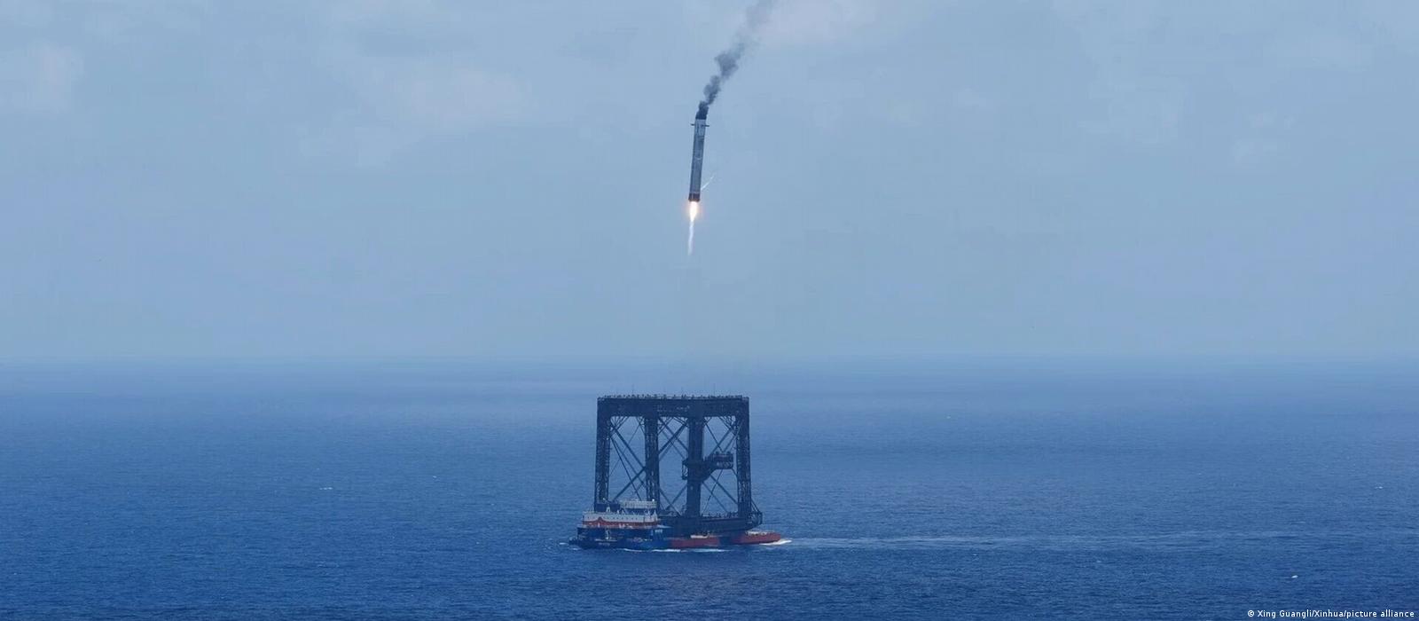 China lands reusable rocket for first time, state media says.