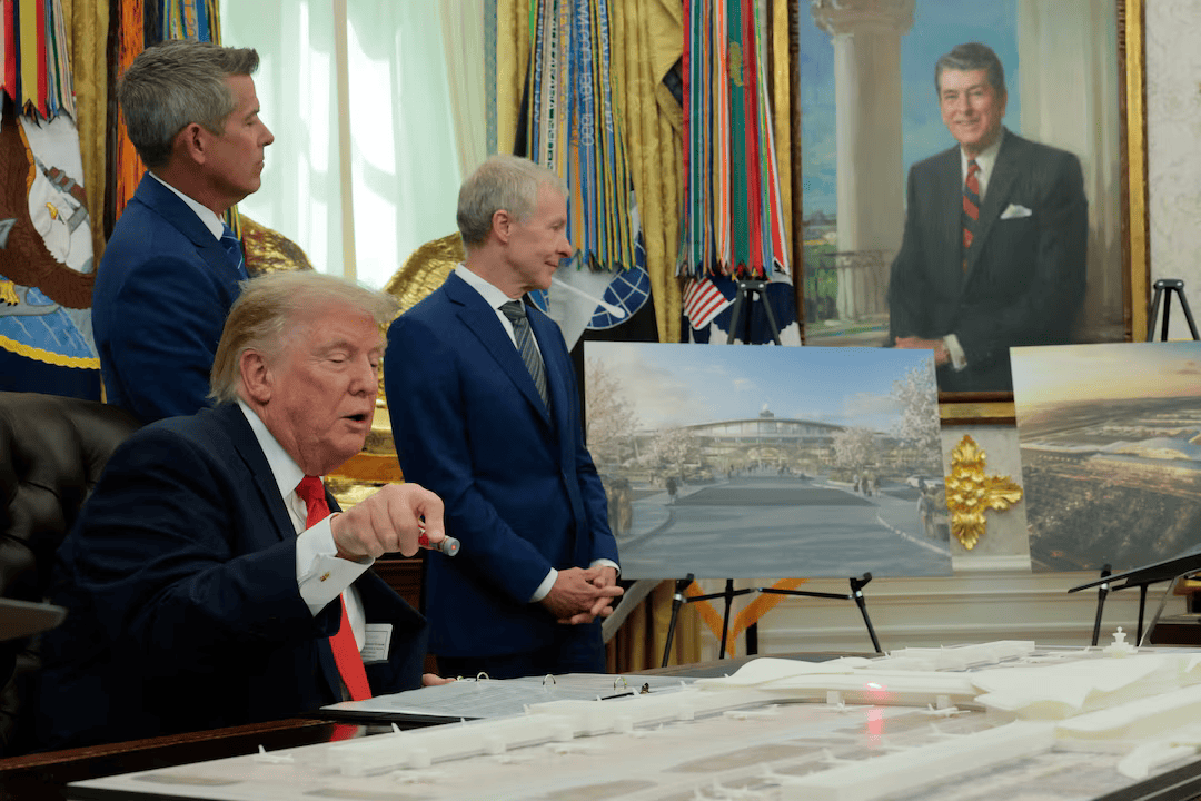 Trump unveils $22 billion plan to remake Washington Dulles airport.