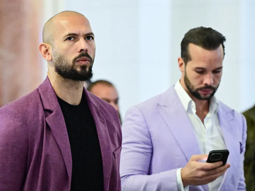 Tate brothers arrested in US as further UK charges take total to 59.
