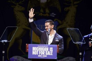 El-Sayed's victory sends tremors through Democratic Party.