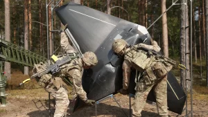 UK-made drones strike targets inside Russia.