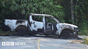 Dozens of co-ordinated arson attacks hit southern Thailand.