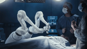 World's first patient to undergo live AI-assisted brain surgery has tumour removed.