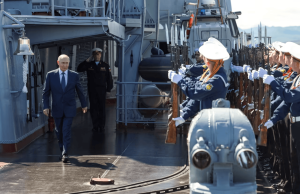Japan PM says Putin's visit to disputed islands 'absolutely unacceptable'.
