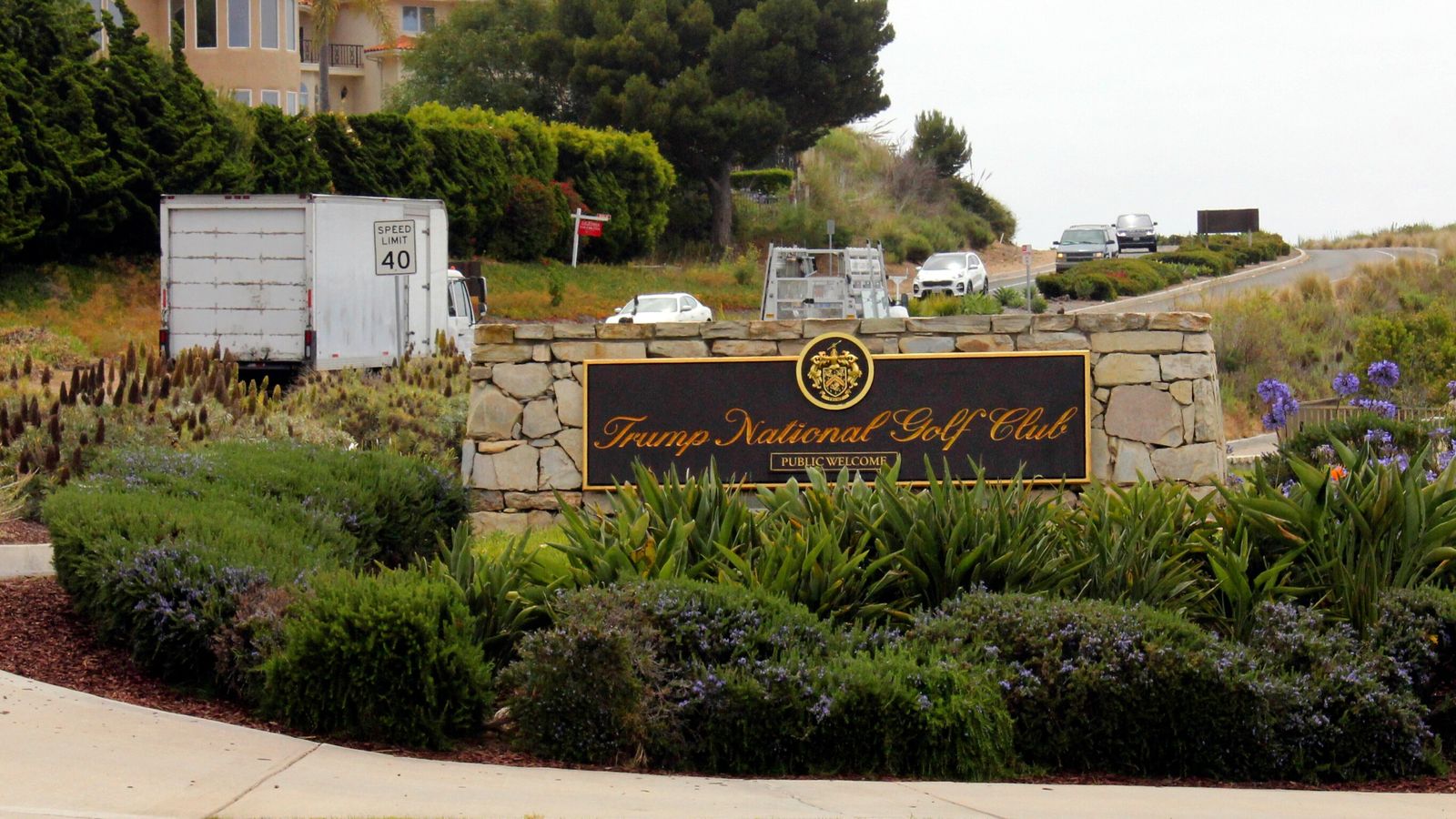 Armed Man Arrested Near Trump's Golf Course.