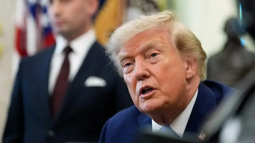 Trump maps Hormuz as ‘new US territory’.