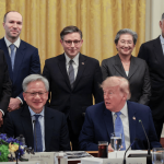 Trump, AI CEOs sign voluntary safety pact, back data center expansion.