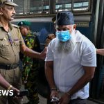 Dozens of police and commandos were deployed to the courtroom before the verdicts were announced.